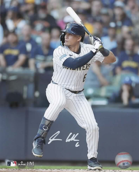 ISAAC COLLINS - Milwaukee Brewers Outfielder - Signed 8x10 Photo #3 AUTO - Sale!