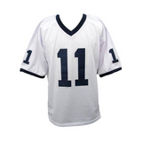 LaVar Arrington Signed/Auto White Penn State Custom Football Jersey JSA 190582