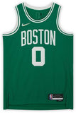Jayson Tatum Boston Celtics Signed Green 2021-2022 Diamond Swingman Jersey