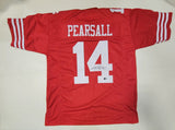 RICKY PEARSALL SIGNED AUTOGRAPHED PRO STYLE CUSTOM XL JERSEY BECKETT QR