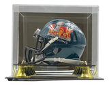 Saquon Barkley Signed Eagles Super Bowl 59 LIX Mini Helmet PSA/DNA w/ Case