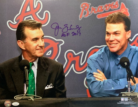 Atlanta Braves Hall of Famer JOHN SCHUERHOLZ Signed 16x20 photo #4 AUTO - JSA