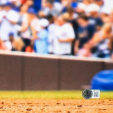 Michael Busch Signed 16x20 Chicago Cubs, Walk Off Base Hit Photo (Beckett)