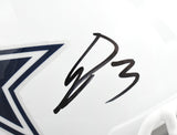 George Pickens Autographed Dallas Cowboys F/S Alt 2022 Speed Helmet - JSA W