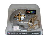 Darren Sproles Autographed New Orleans Saints Flash Mini Helmet Beckett 35397
