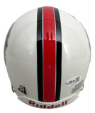 Billy Shaw HOF Signed/Inscribed HOF Logo Mini Football Helmet JSA 213131