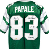 Mark Wahlberg and Vince Papale Autographed Invincible Philadelphia Eagles Jersey