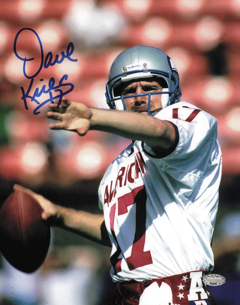 Dave Krieg Autographed Signed 8x10 Photo Seattle Seahawks MCS Holo #63462