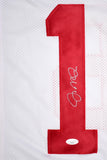 Joe Montana Autographed White Pro Style Jersey - JSA *Silver