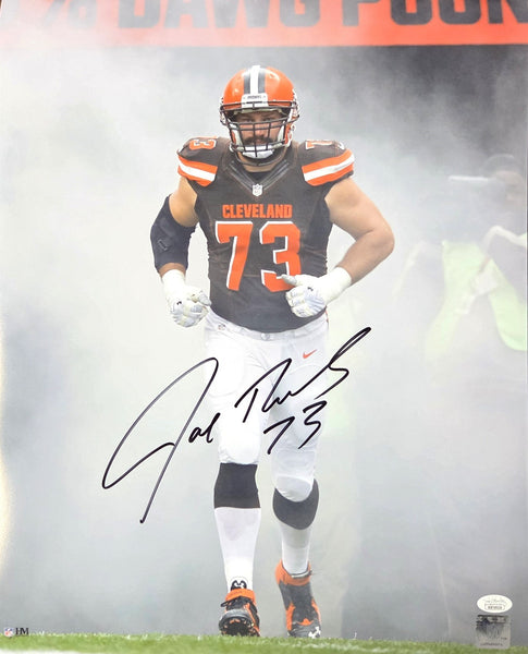 Cleveland Browns Hall of Famer JOE THOMAS Signed 16x20 Photo #6 AUTO - JSA