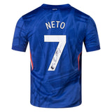 Pedro Neto Signed Chelsea Football Club Jersey (Beckett) Portugal National Team