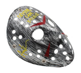 Ari Lehman Signed Friday the 13th Silver Costume Mask - Crystal Lake Killer Insc