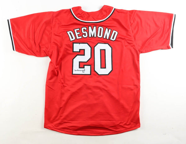 Ian Desmond Signed Washington Nationals Jersey (JSA COA) 2019 World Series O.F