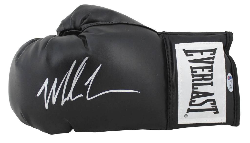 Mike Tyson Authentic Signed Black Left Hand Everlast Boxing Glove BAS ...