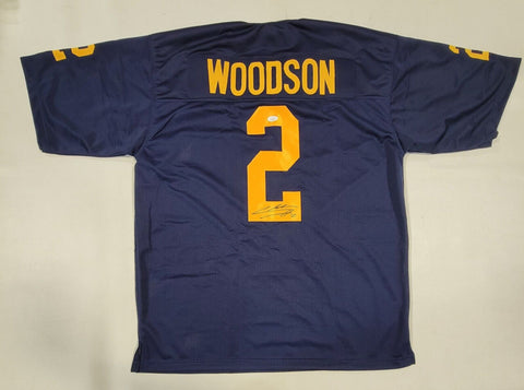 CHARLES WOODSON SIGNED COLLEGE STYLE CUSTOM XL JERSEY WITH JSA HOLOGRAM