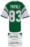 Vince Papale Signed Light Green Custom Football Jersey w/Invincible - (SS COA)