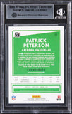 Cardinals Patrick Peterson Authentic Signed 2020 Donruss #22 Card BAS Slabbed