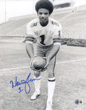 Warren Moon Autographed 11x14 Photo Washington Huskies Beckett BAS QR #SB30723