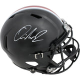 Quinshon Judkins Autographed Ohio State Buckeyes Black F/S Helmet Beckett 49638