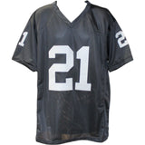 Eric Allen Autographed Pro Style Size XL Black Jersey Beckett Witness 50953