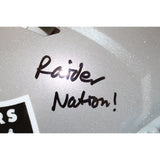 Aidan O'Connell Signed Las Vegas Raiders Authentic Helmet Insc Beckett 43075