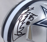 Randy White Autographed Dallas Cowboys Speed Mini Helmet - Prova *Black