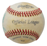 Roger Maris Single Signed Yankees Official League Baseball PSA LOA Auto 9 42936