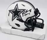Drew Pearson Autographed Cowboys Lunar Eclipse Mini Helmet HOF 21 Beckett
