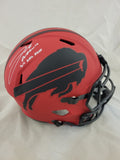 JOSH ALLEN SIGNED BUFFALO BILLS FS RAVE SPEED REP HELMET W/ "24 NFL MVP" BECKETT