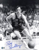 Bill Bradley Autographed 11x14 Photo New York Knicks Beckett BAS QR #SB30720