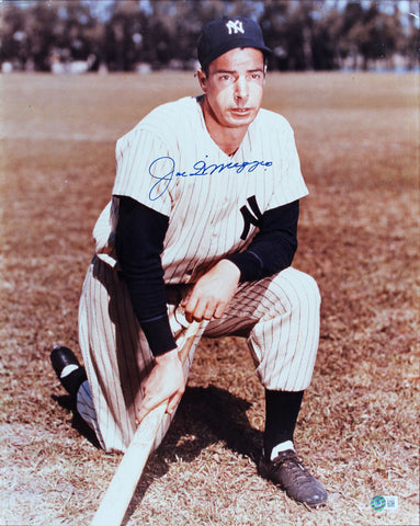 Yankees Joe DiMaggio Authentic Signed 16x20 Photo BAS #AC16653