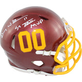 Doug Williams Autographed Washington Football Team Mini Helmet Beckett W 51853