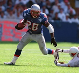 Curtis Martin Signed New England Patriots Jersey (PSA COA) 5xPro Bowl R.B.