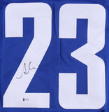 Alexander Edler Signed Canucks Jersey (Beckett COA) Playing career 2003-present