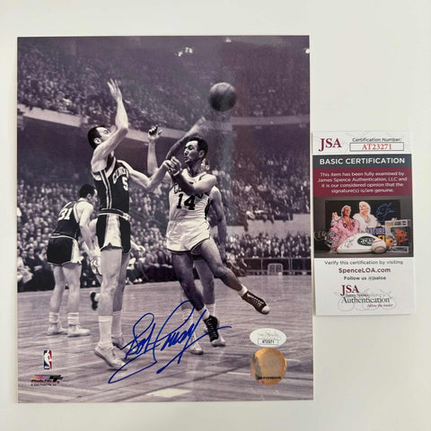 Autographed/Signed Bob Cousy Boston Celtics 8x10 Basketball Photo JSA COA