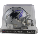 Danny White Autographed Dallas Cowboys Mini Helmet SB XII Champs Beckett 50800
