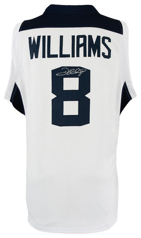 Deron Williams Signed USA White Custom Basketball Jersey - (SCHWARTZ COA)