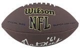 Cowboys Nate Newton Authentic Signed Wilson Super Grip Nfl Football BAS Witness