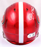 Joe Montana Autographed San Francisco 49ers Flash Speed Mini Helmet-Beckett Holo