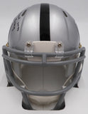 DJ D.J. Turner Autographed Raiders Mini Helmet Just Win Baby Beckett 2W133251
