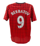 Dimitar Berbatov Signed Manchester United Nike Soccer Jersey (Beckett) Striker
