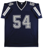 Randy White "HOF 94" Signed Navy Blue Pro Style Jersey w/ Grey #'s BAS Witnessed