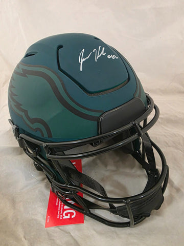 JASON KELCE SIGNED PHILADELPHIA EAGLES F/S RAVE SPEEDFLEX HELMET PSA