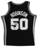 Spurs David Robinson Signed Black 1998-99 M&N Swingman HWC Jersey Fanatics