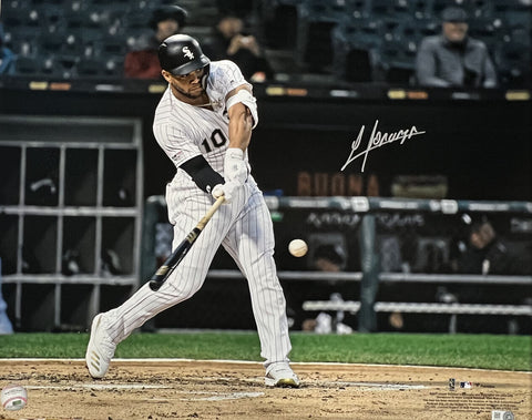 Yoan Moncada Autographed Chicago White Sox 16x20 Photo MLB 41086