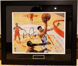 Anthony Davis Autographed 11x14 Photo Framed Beckett COA