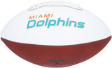 Tua Tagovailoa Miami Dolphins Signed Franklin Panel Football w/Fins Up Insc