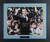 UCLA John Wooden "U.C.L.A." Authentic Signed 16x20 Framed Photo BAS #AG010172