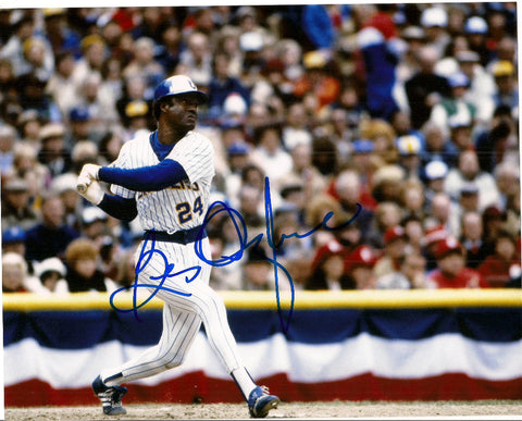 Brewers BEN OGLIVIE Signed 8x10 Photo #8 AUTO "Benji"