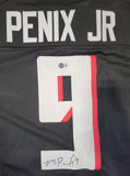 MICHAEL PENIX JR AUTOGRAPHED SIGNED PRO STYLE CUSTOM XL JERSEY BECKETT QR COA